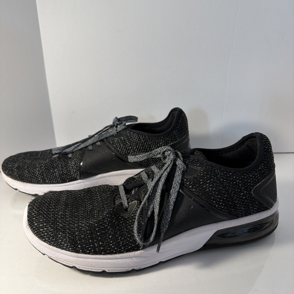 Avia Men's Black Lace-up 02 Air Knitted Enduropro Athletic Sneaker Shoes:10 1/2